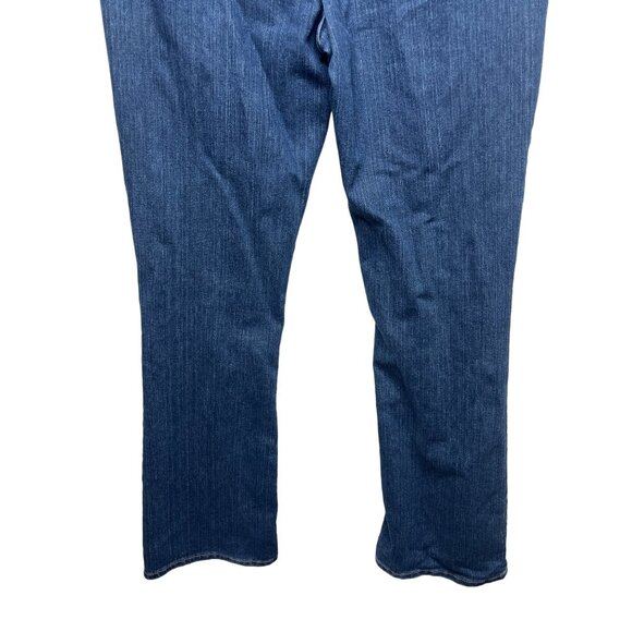 Old Navy Women’s 10 Long The Flirt Bootcut Stretch Blue Jeans - Picture 11 of 13